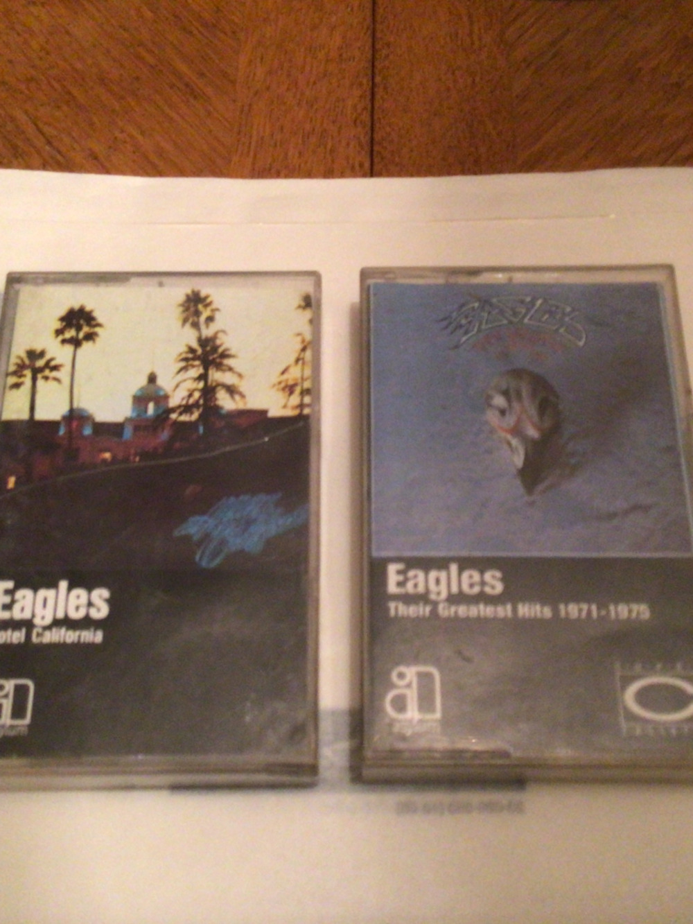 2 Eagles cassette tapes